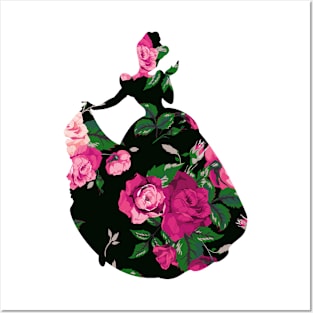 Cinderella Floral Posters and Art